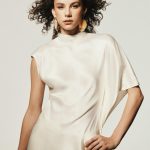 Silky Halter Cowl Neck Gown For Elegant Evenings